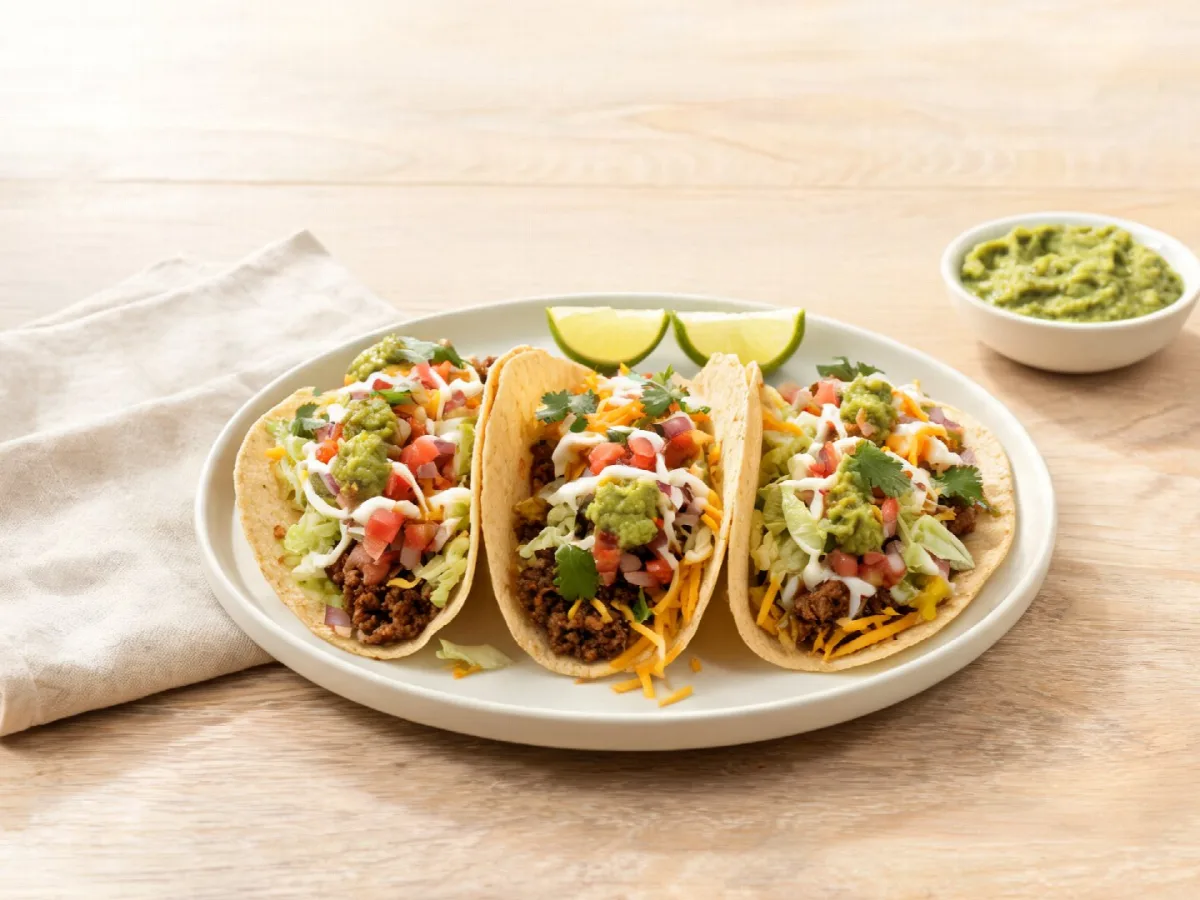 Taco’s met gehakt